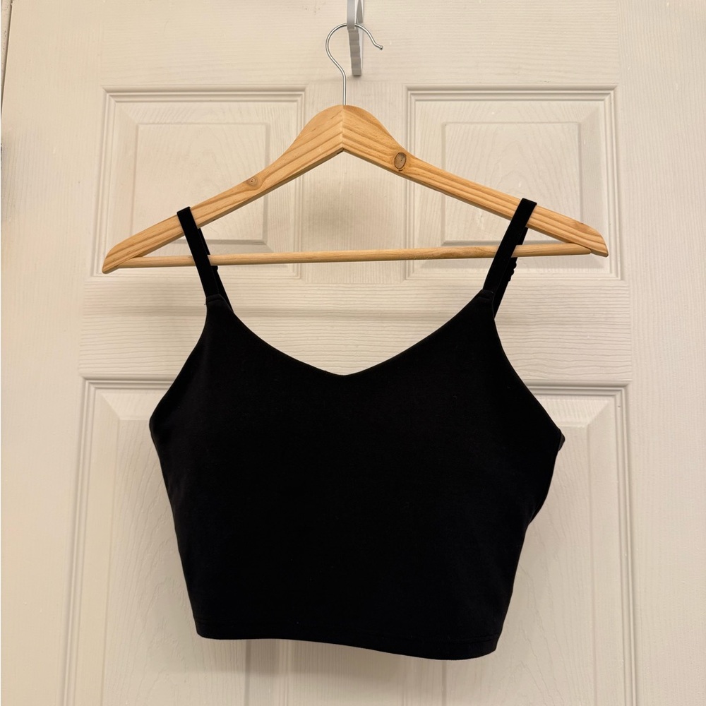 Athleta Elation V-Neck Longline Sports Bra XS D-DD cup